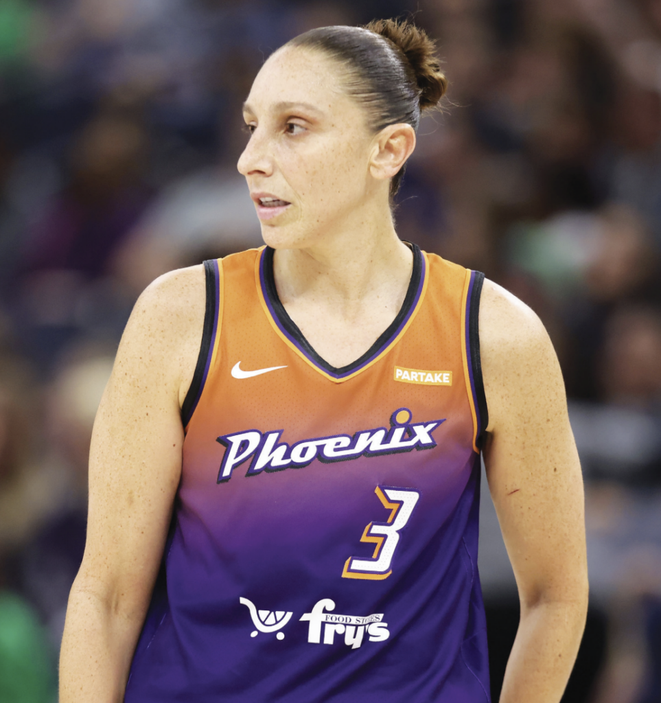 WNBA Diana Taurasi サイン入り写真 Diana Taurasi Autographed Authentic White Panel Indoor/Outdoor